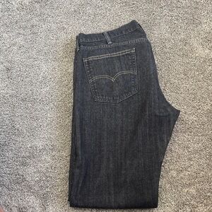 Levi's Dark Denim Straight Jeans